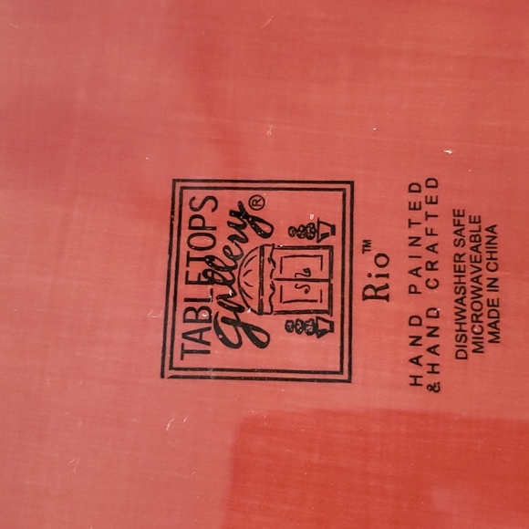 Rio 10" Square Aztec Print Plate - Picture 6 of 7